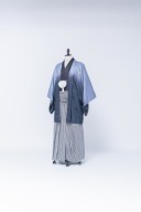 黒グレー×仙台平