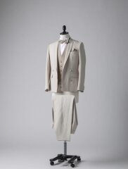 ダブルジャケット／ベージュ