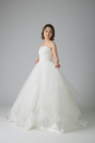 ウェディングドレス（63185）