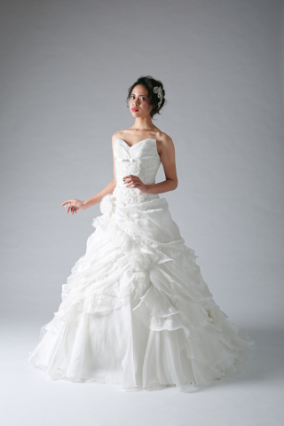 胸下ミニリボンプリンセスライン（5604９）