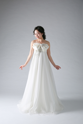 胸元ビックリボンエンパイア（62874）