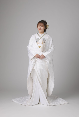 群れ鶴　桜舞　WU00147