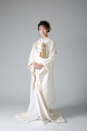 花・御所車(生成り) WU00010