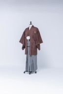 ブラウン×市松