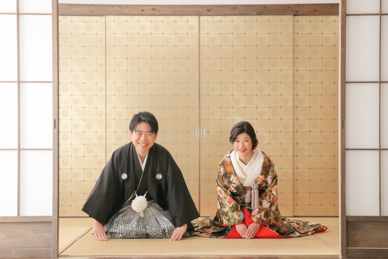 お辞儀ショット