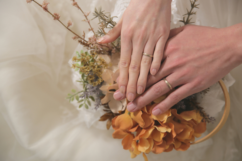 ブーケとお手元