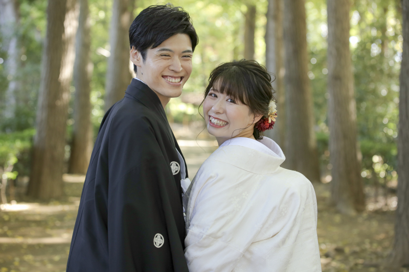 振り向き笑顔♡