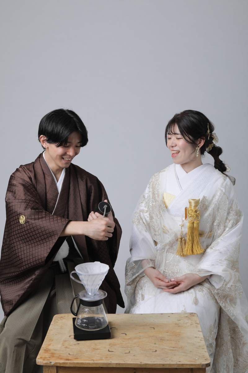 コーヒーを挽くところから