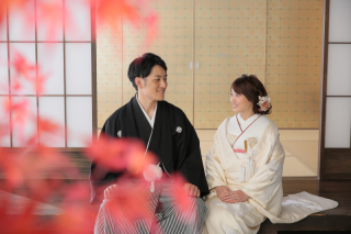 屋内庭園で前撮りしませんか♪