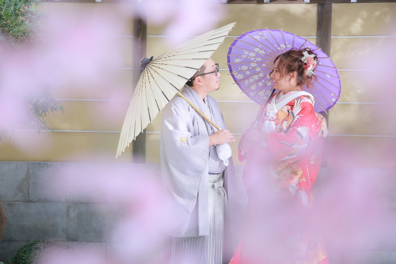 スタジオの中でだって桜！！