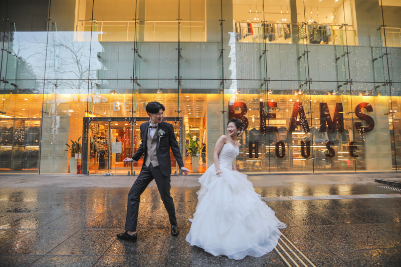 雨なんてへっちゃらさ！