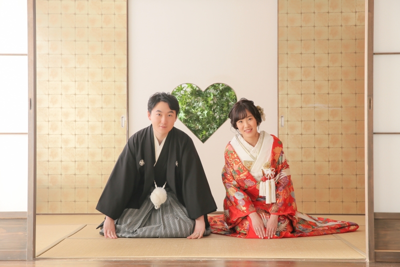 お辞儀ショット