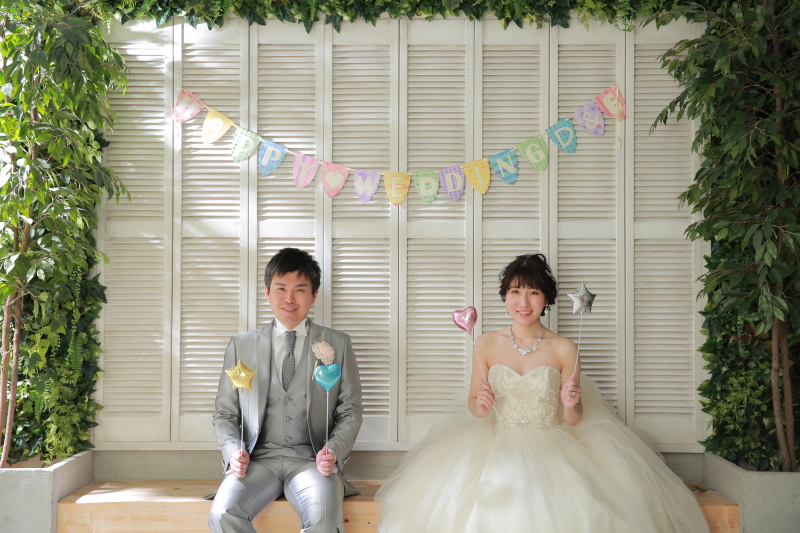 戻ってからは洋装撮影♪