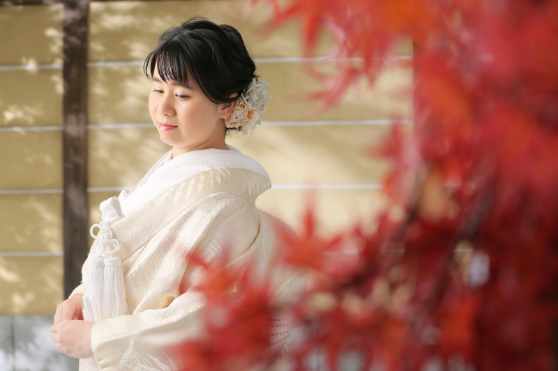 新婦様もソロショット