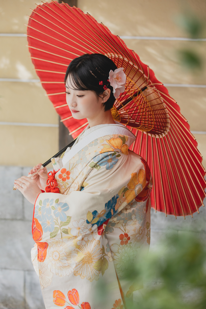 新婦様のソロカット