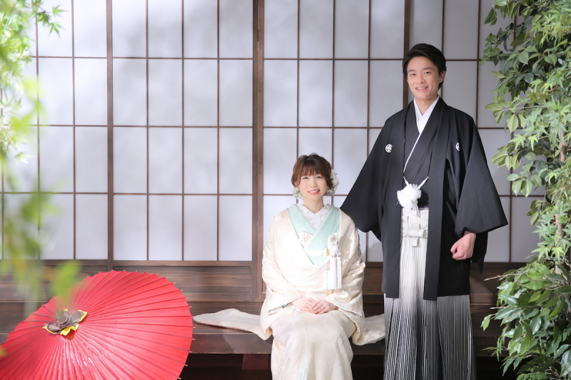 本日の屋内庭園スタジオ！