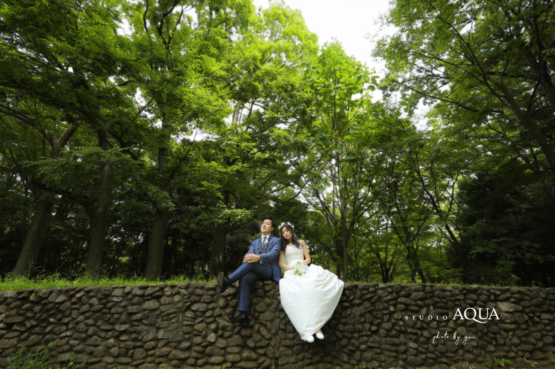 「森のリラックスエリア」