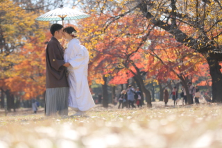 秋晴れの代々木公園