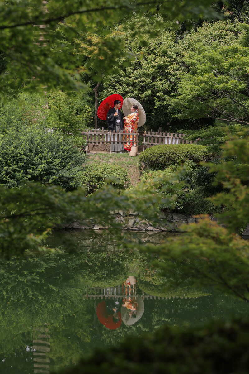 落ち着いた雰囲気の中で