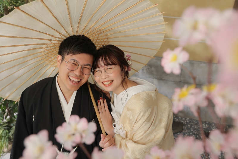 満開の桜に囲まれながらお花見♪