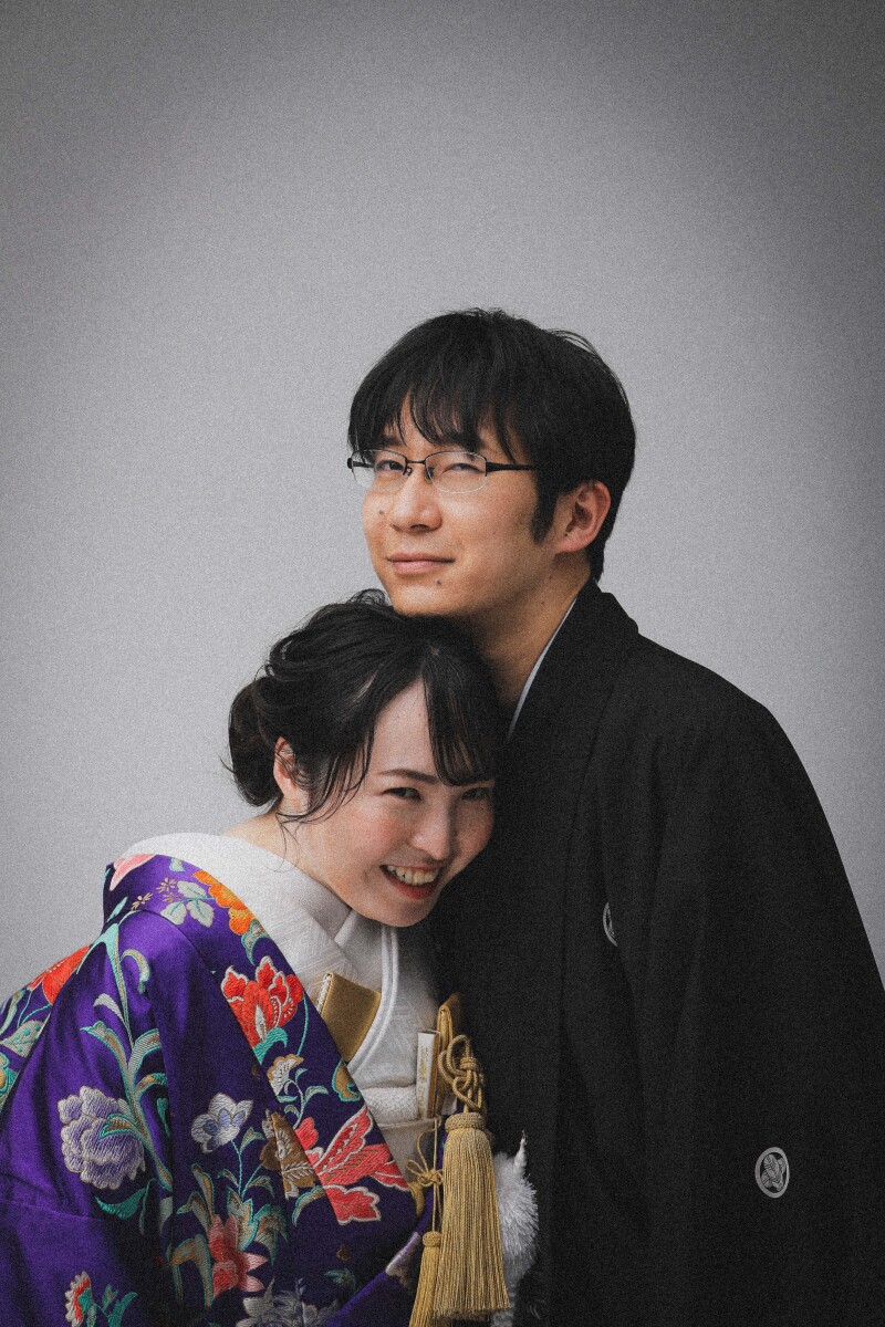 和装のスタジオでも2人らしさを大切に#撮る結婚式