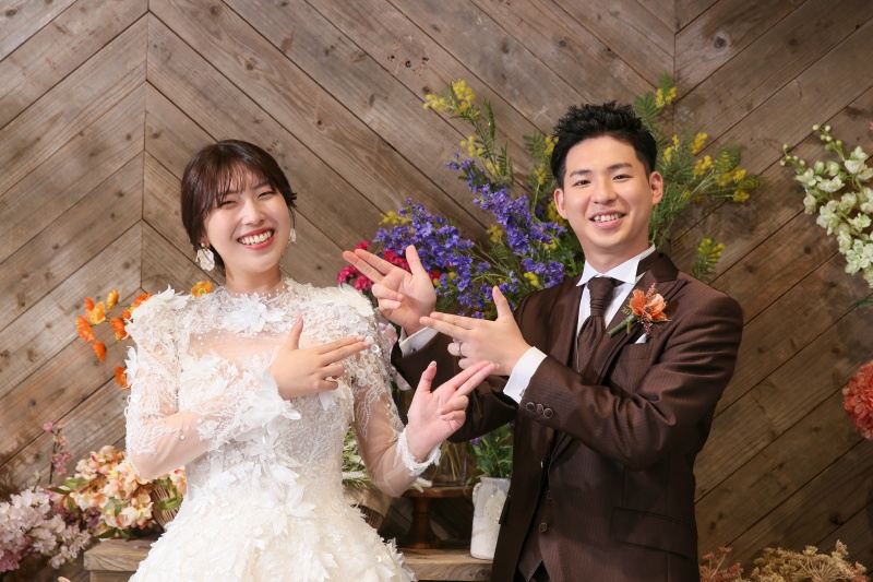 結びはお好きなポーズで☺︎