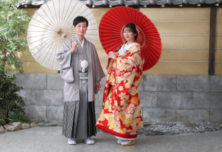 アイテムが映える和装前撮り！