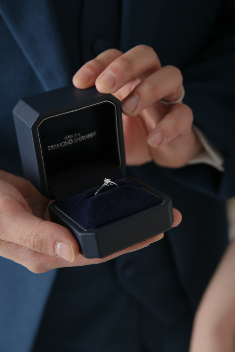 思い出の婚約指輪と。