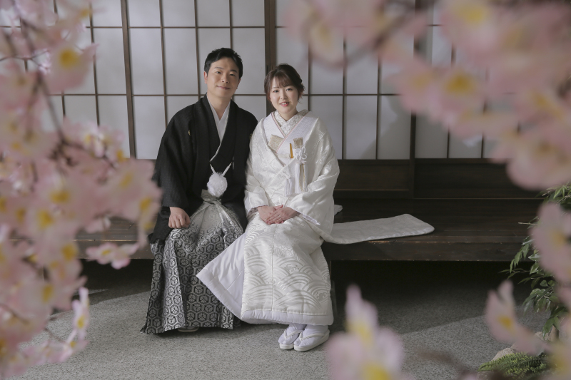 屋内庭園スタジオでお花見！