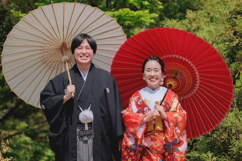 笑顔が素敵なお二人