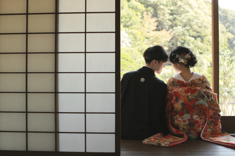 和室付庭園ロケーション