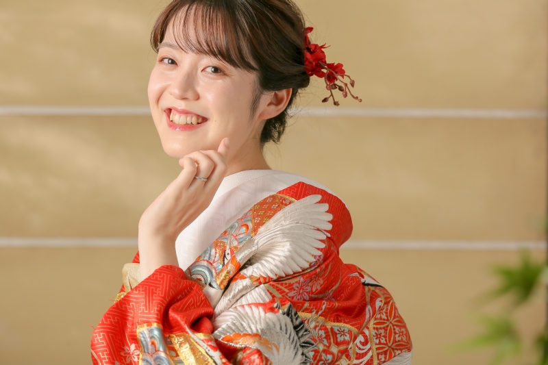 ご新婦様も!