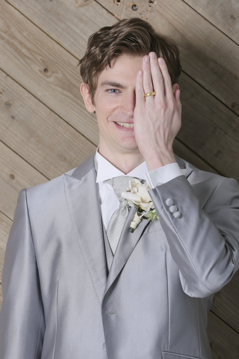 ご新郎様のソロショット。パート2