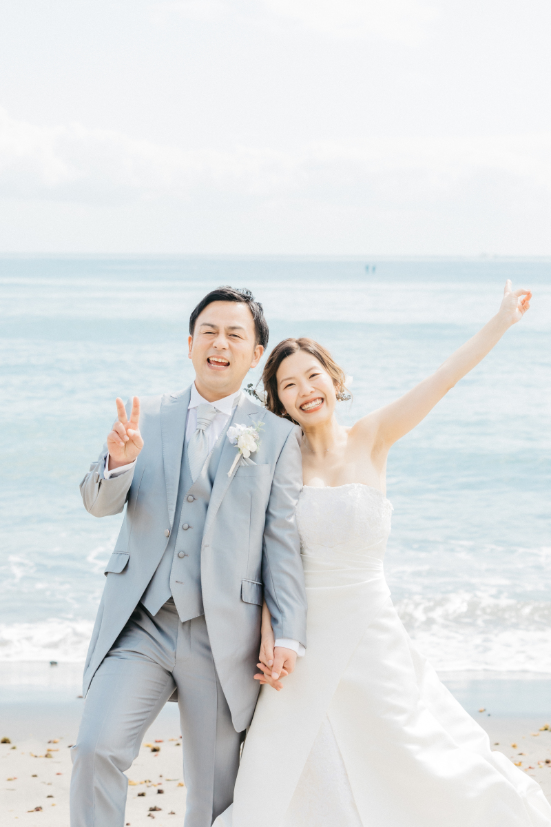 おふたりの自然な笑顔を残しましょ♩