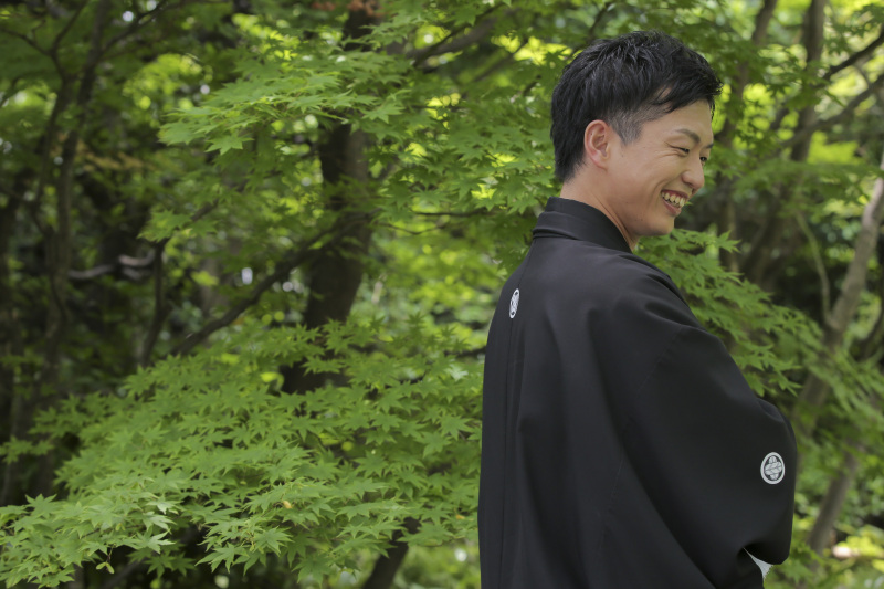 ご新郎様ソロショット。パート2