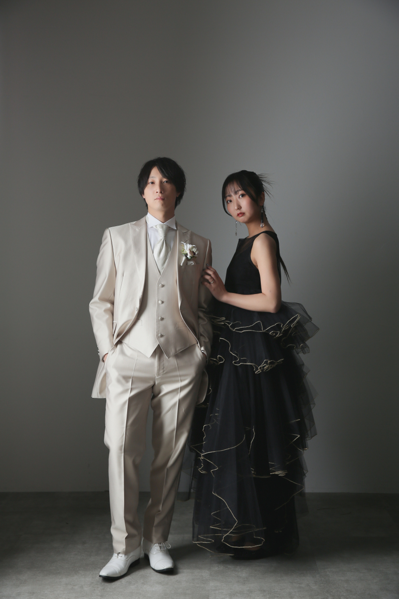 ポージングもクールに