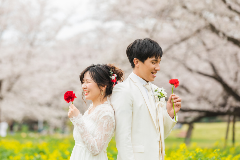 お好きなお花をお持ちこみ♪