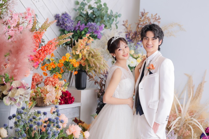 ハウススタジオで叶える2着プラン！