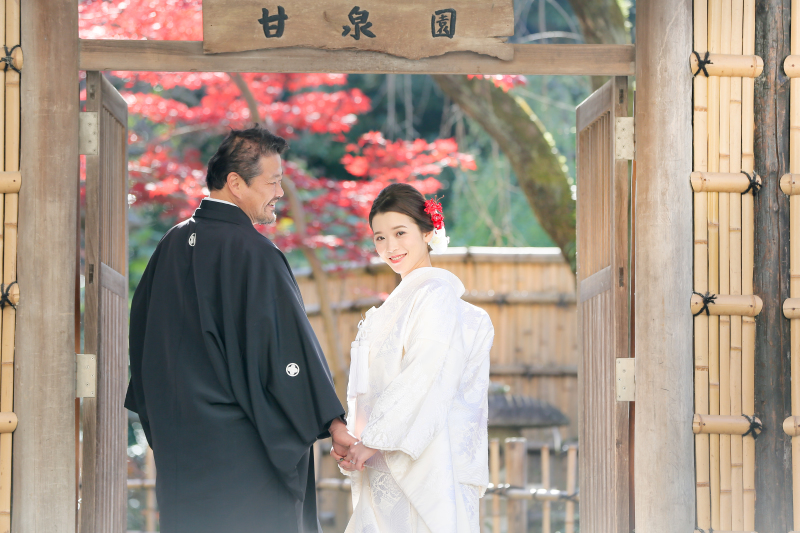 さあ、庭園の中へ