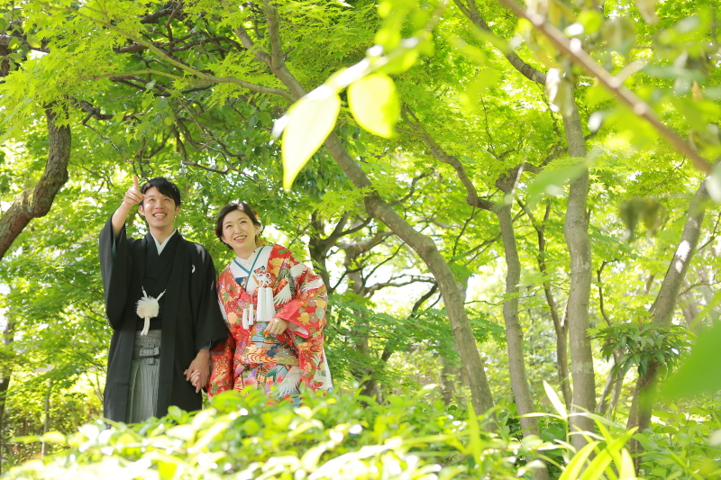 お散歩しながら