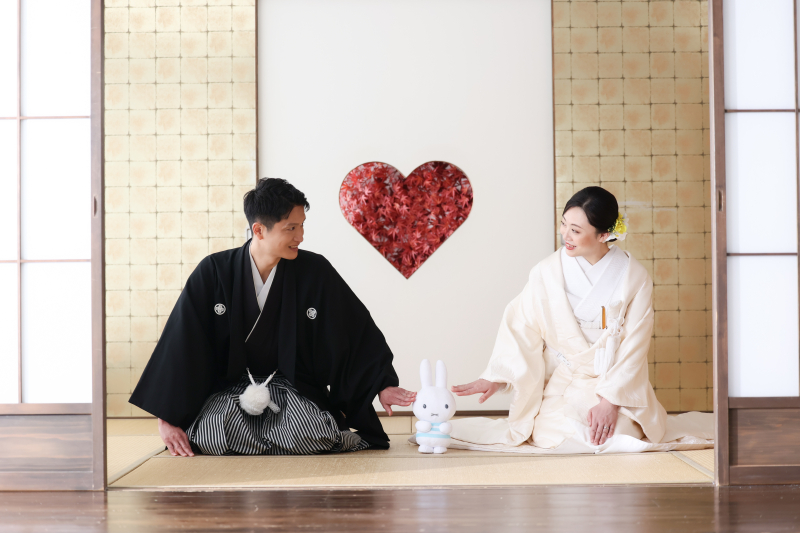 うさぎさんと一緒に