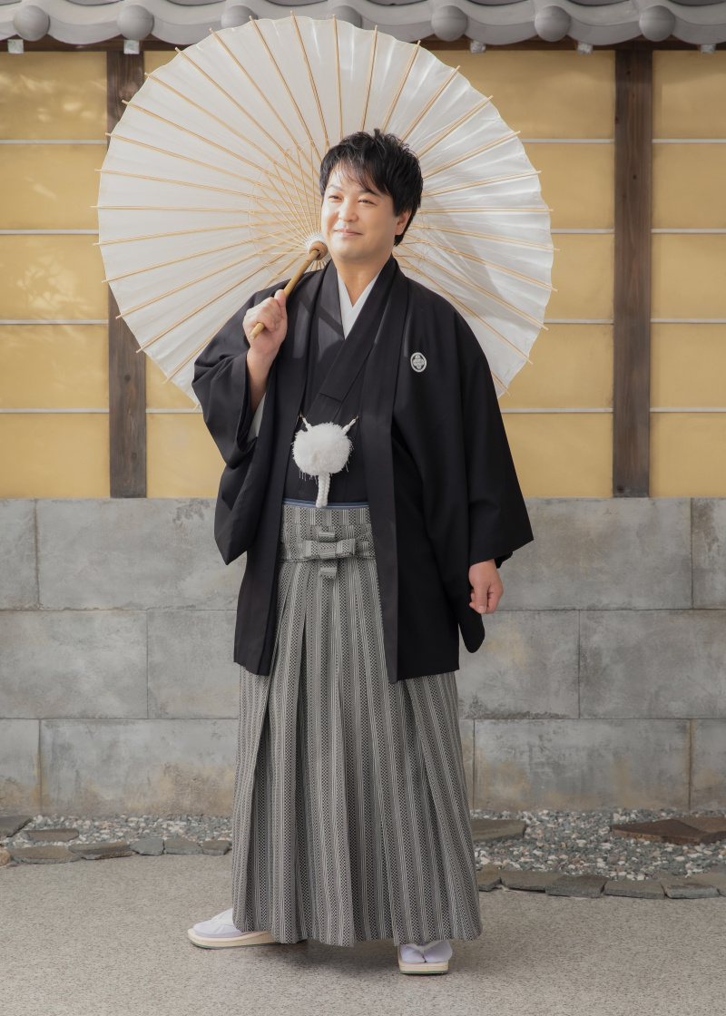 ご新郎様のソロカット！