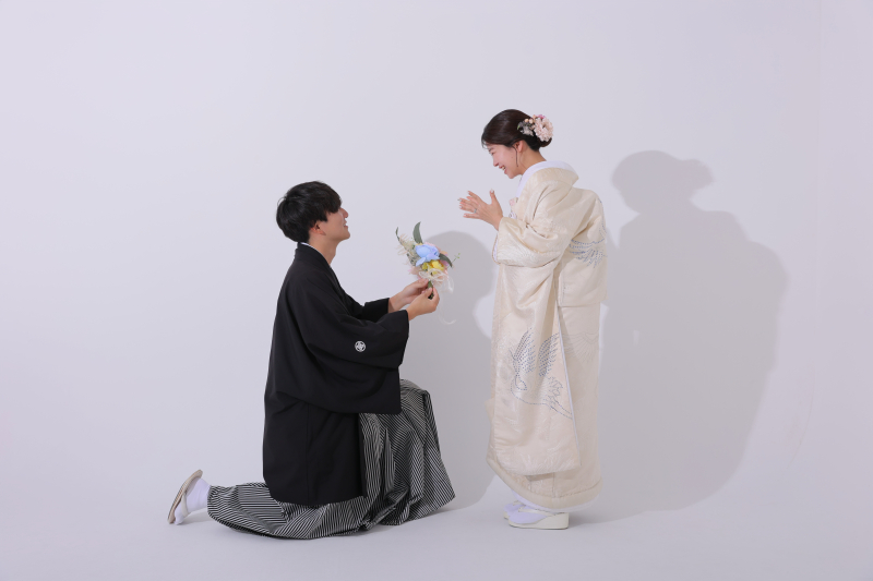 ハウススタジオでお二人らしく!