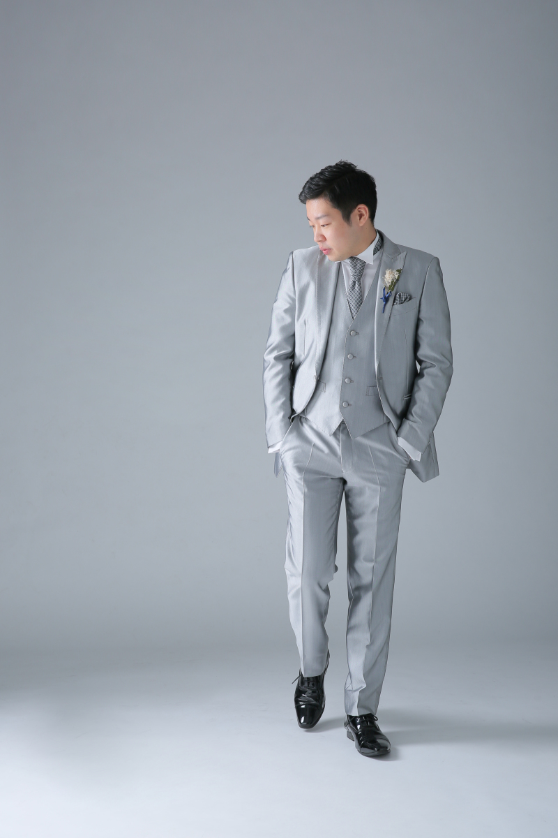 ご新郎様のソロショット