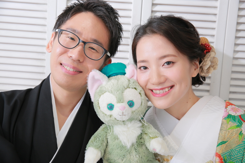 ぬいぐるみと一緒に♡