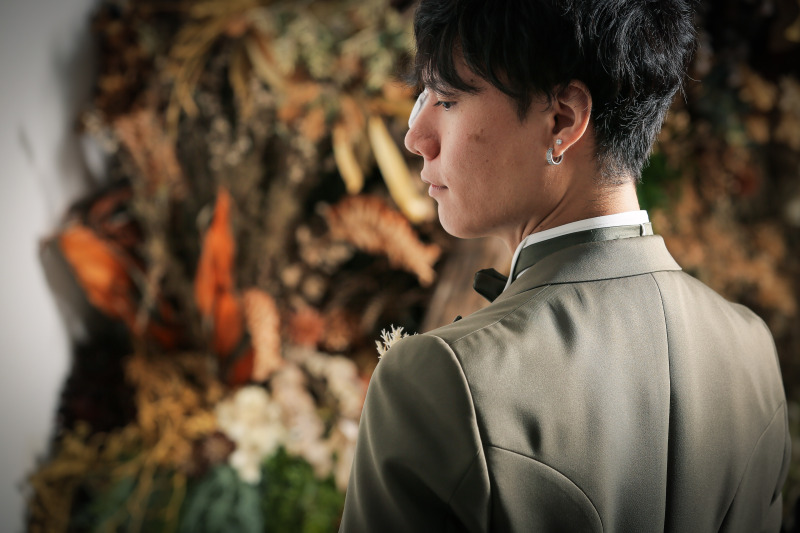 ご新郎様ソロショット