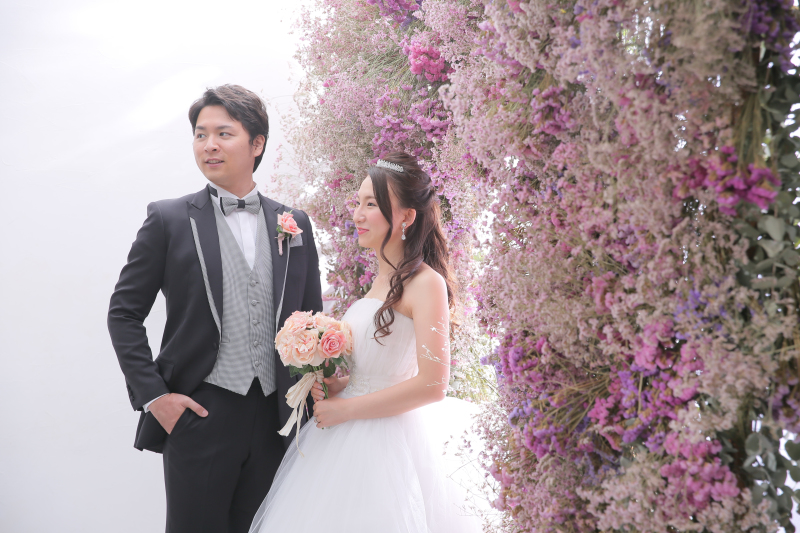 ドレスはハウススタジオで