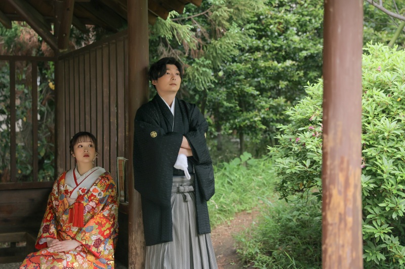 絵になるようなお二人