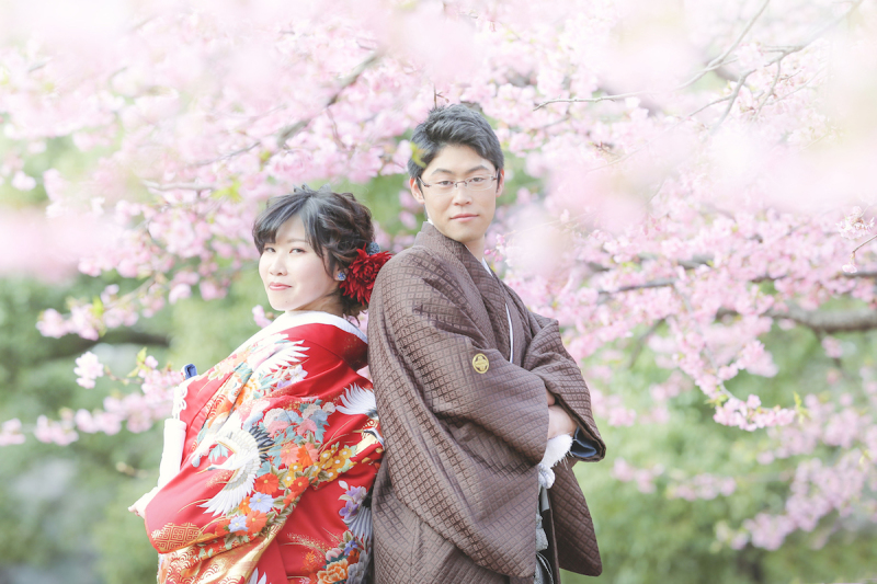 代々木公園（和装ロケーション）