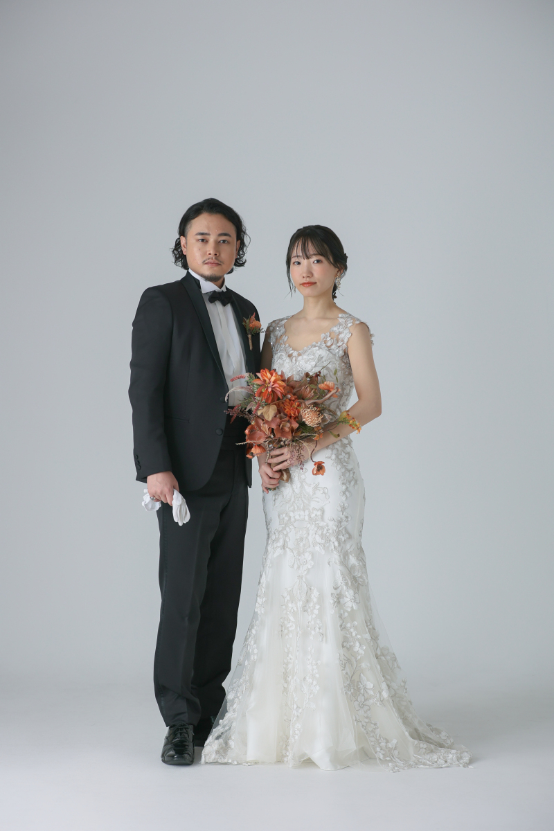 洋装も決まってます！